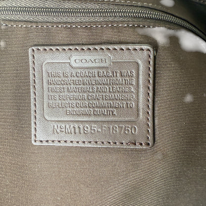 COACH SIGNATURE JACQUARD STRIPE BAG (LARGE) 