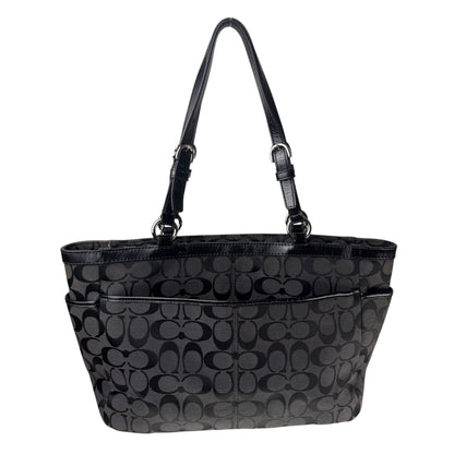COACH SIGNATURE JACQUARD STRIPE BAG (LARGE) 
