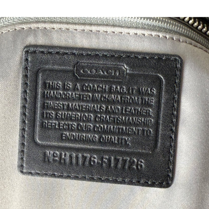 COACH SIGNATURE JACQUARD STRIPE BAG (LARGE) 