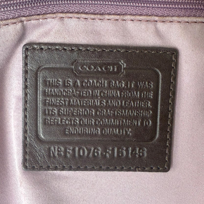 COACH SIGNATURE JACQUARD STRIPE BAG (LARGE) 