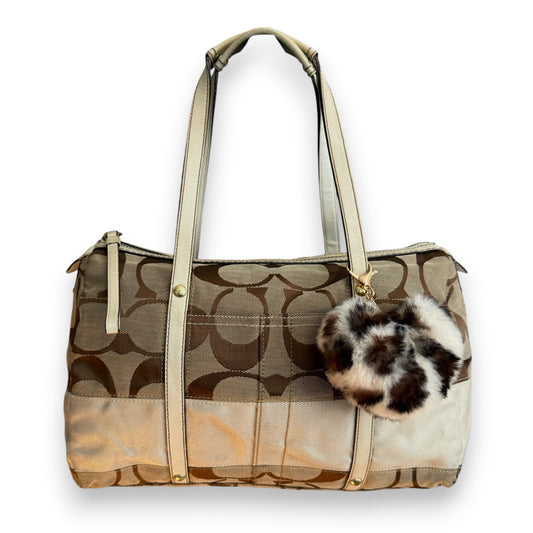COACH SIGNATURE SATCHEL BAG