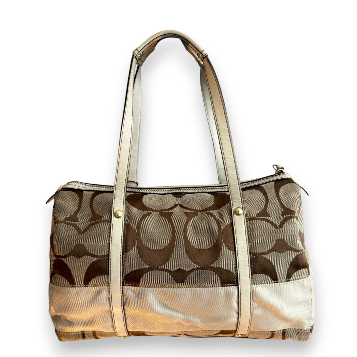 COACH SIGNATURE SATCHEL BAG