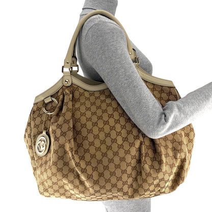 GUCCI GG SUKEY TOTE BAG LARGE