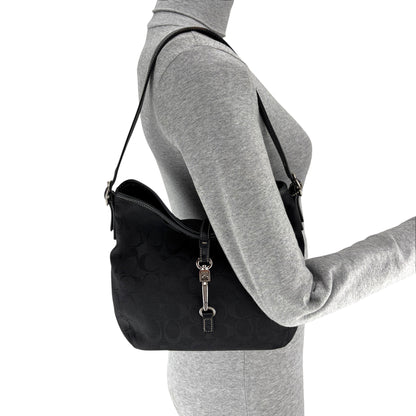 COACH HAMPTON CLIP SHOULDER BAG