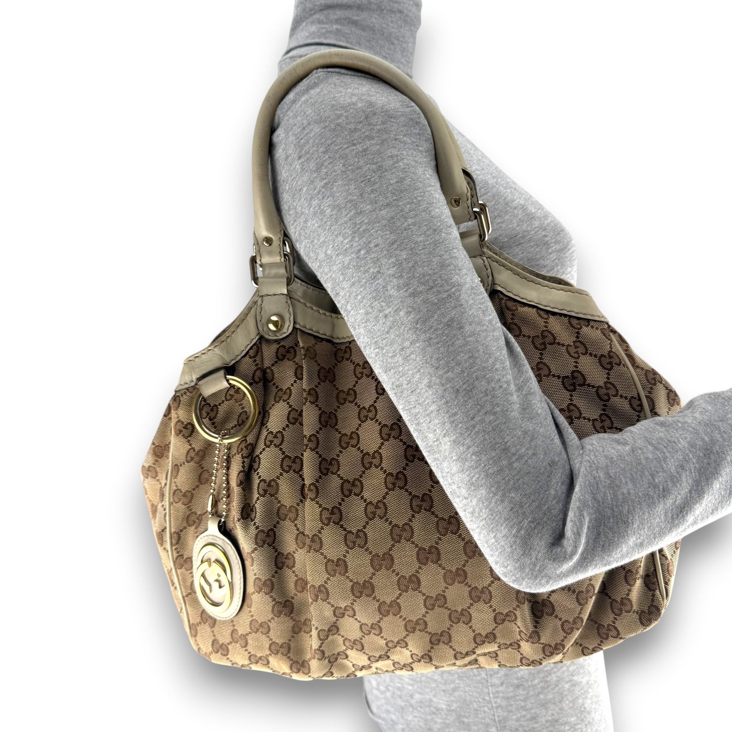 GUCCI GG MEDIUM SUKEY TOTE BAG