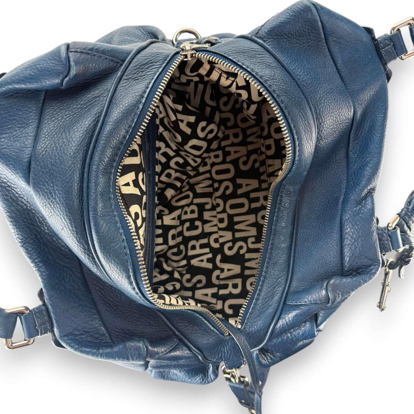 MARC BY MARC JACOBS BLUE CLASSIC Q  BAG (LARGE)