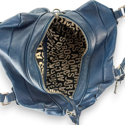MARC BY MARC JACOBS BLUE CLASSIC Q  BAG (LARGE)