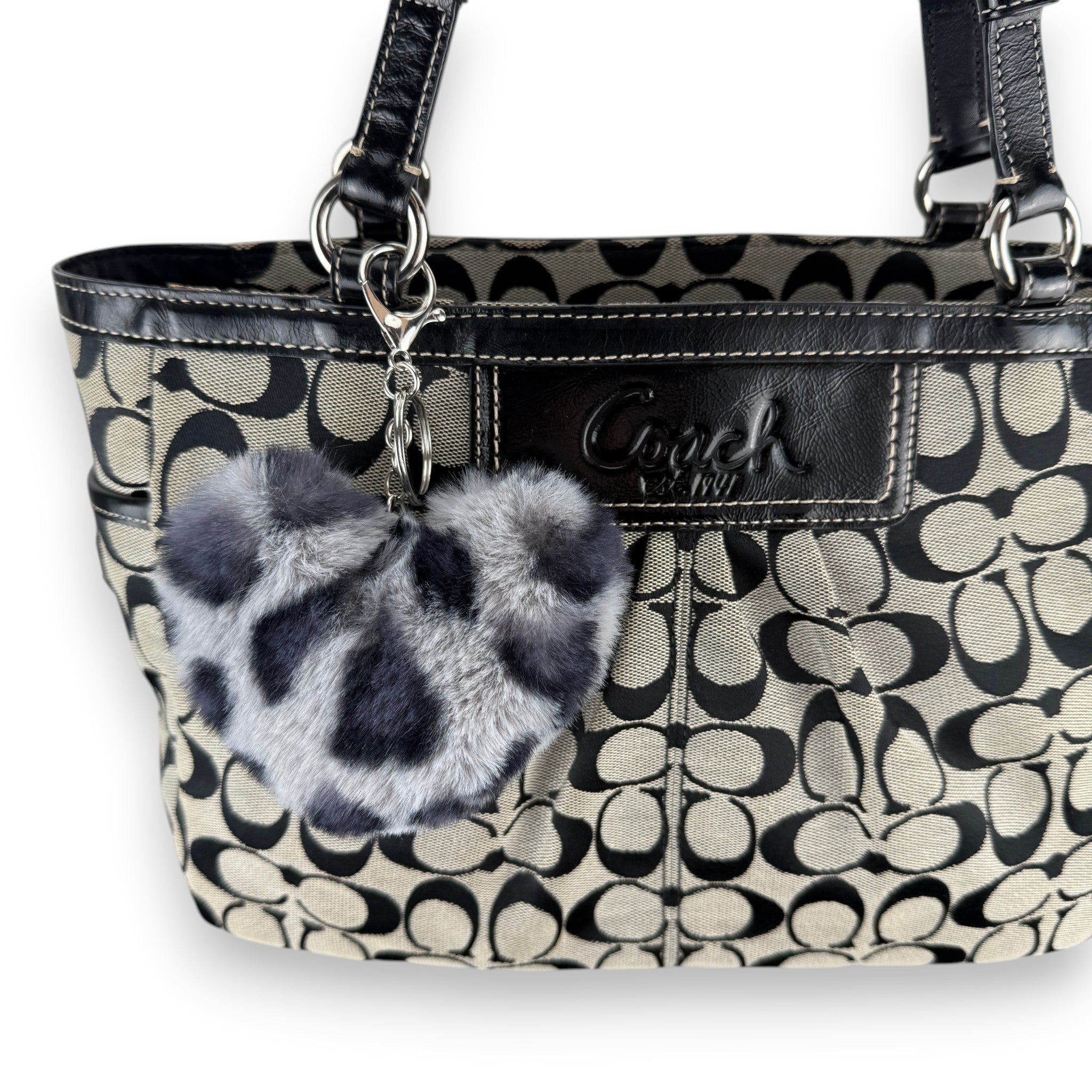 COACH SIGNATURE PLEATED GALLERY TOTE BAG – valuablevintage