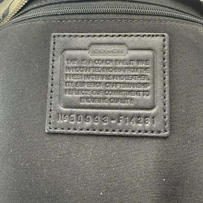 COACH SIGNATURE PLEATED GALLERY TOTE BAG