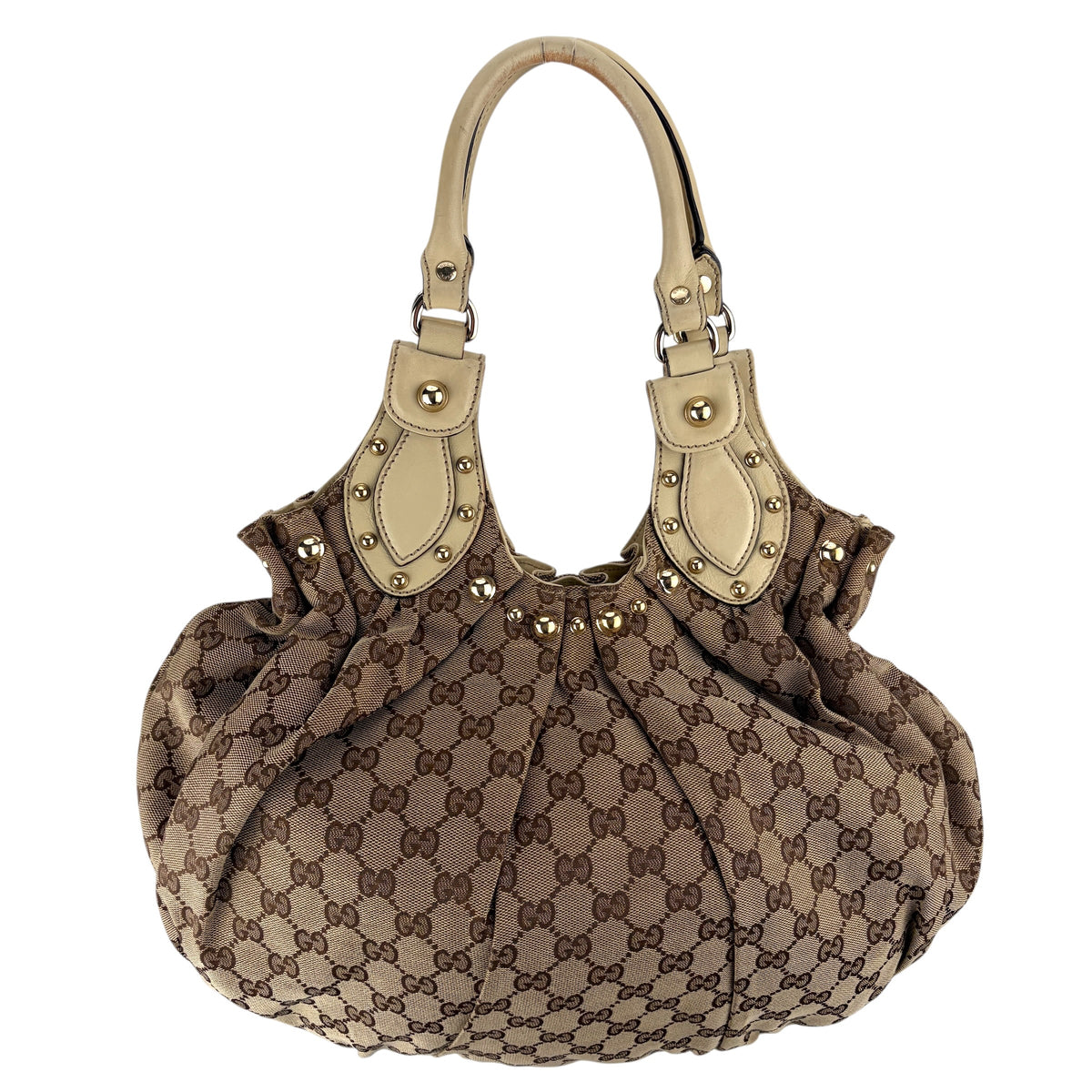 GUCCI MONOGRAM ABBEY BAG 
