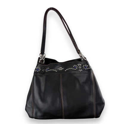 COACH STUDDED LEATHER LEXI BAG
