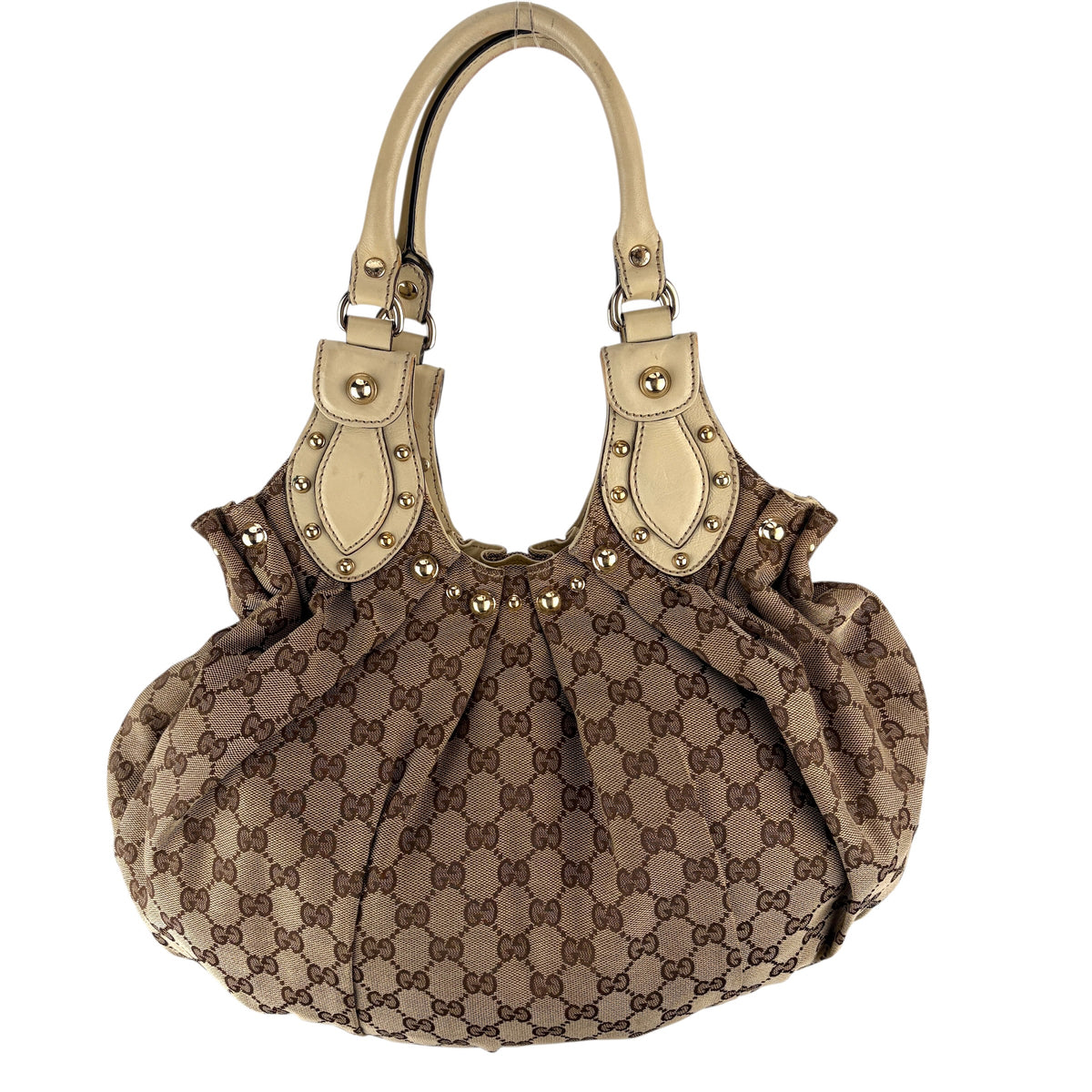 GUCCI MONOGRAM ABBEY BAG 