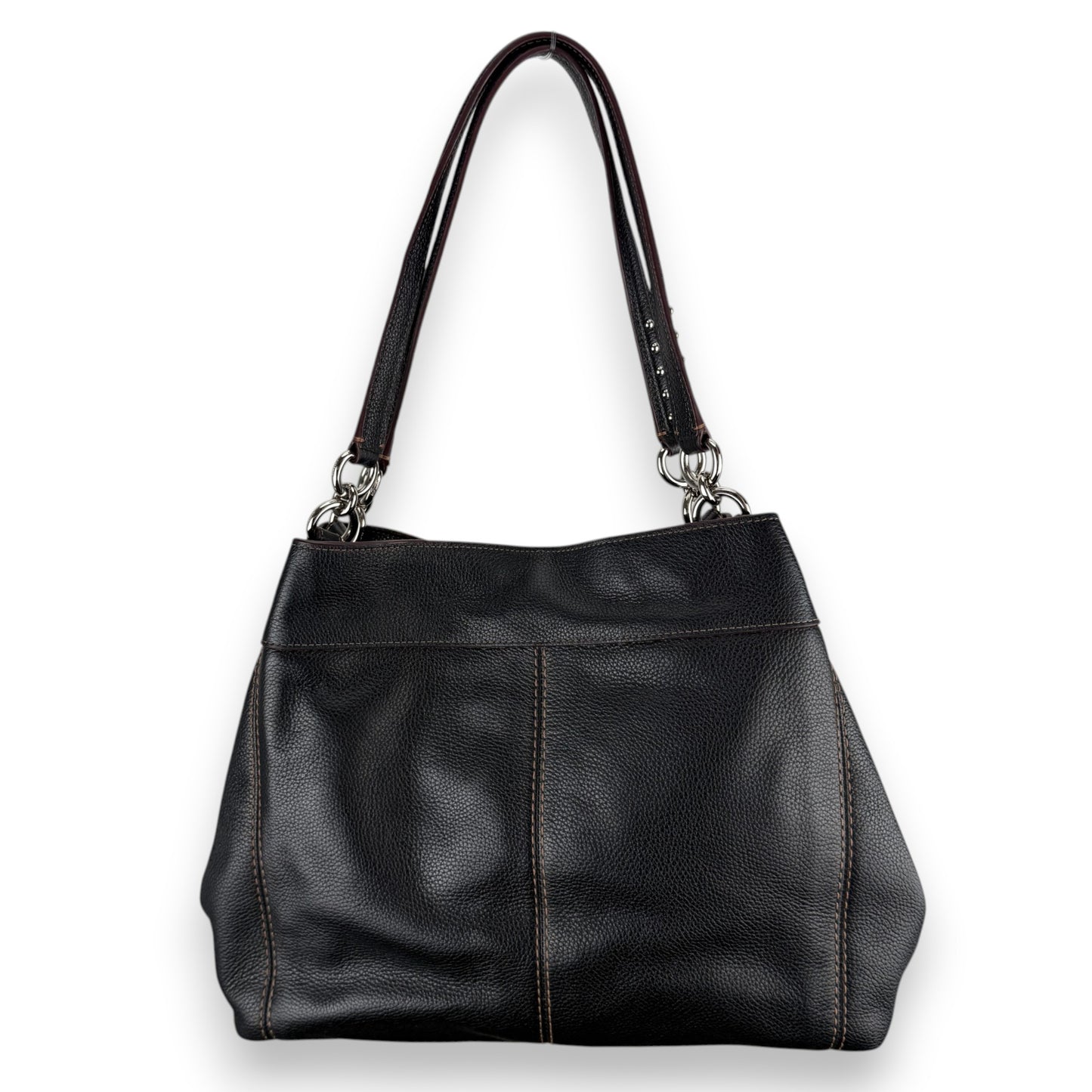 COACH STUDDED LEATHER LEXI BAG