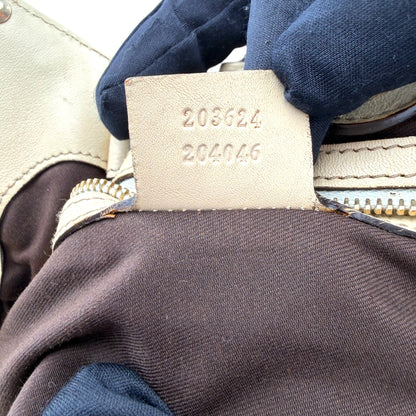 GUCCI MONOGRAM ABBEY BAG 