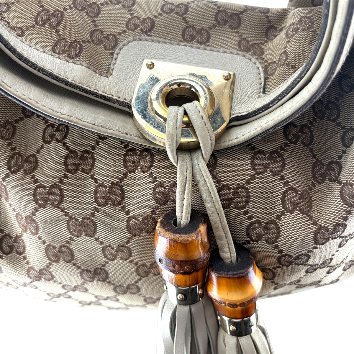 GUCCI MONOGRAM ABBEY BAG 