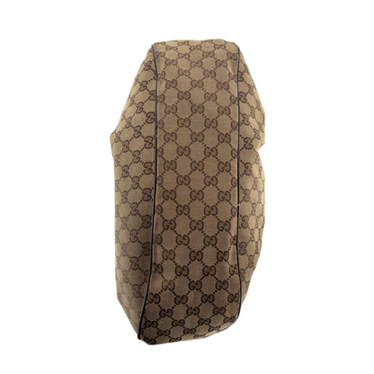 GUCCI GG SUKEY MEDIUM BROWN SHOULDER BAG