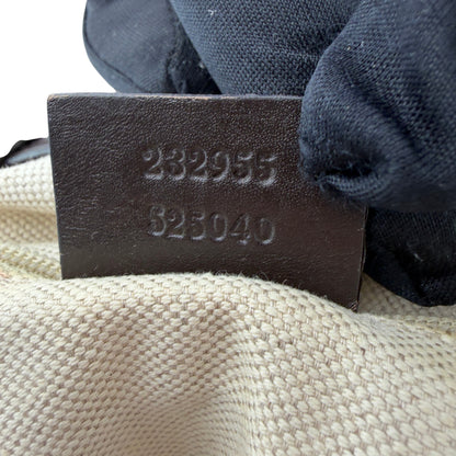 GUCCI GG SUKEY MEDIUM BROWN SHOULDER BAG