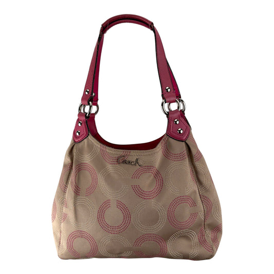 COACH OP ART ASHLEY SHOULDER BAG
