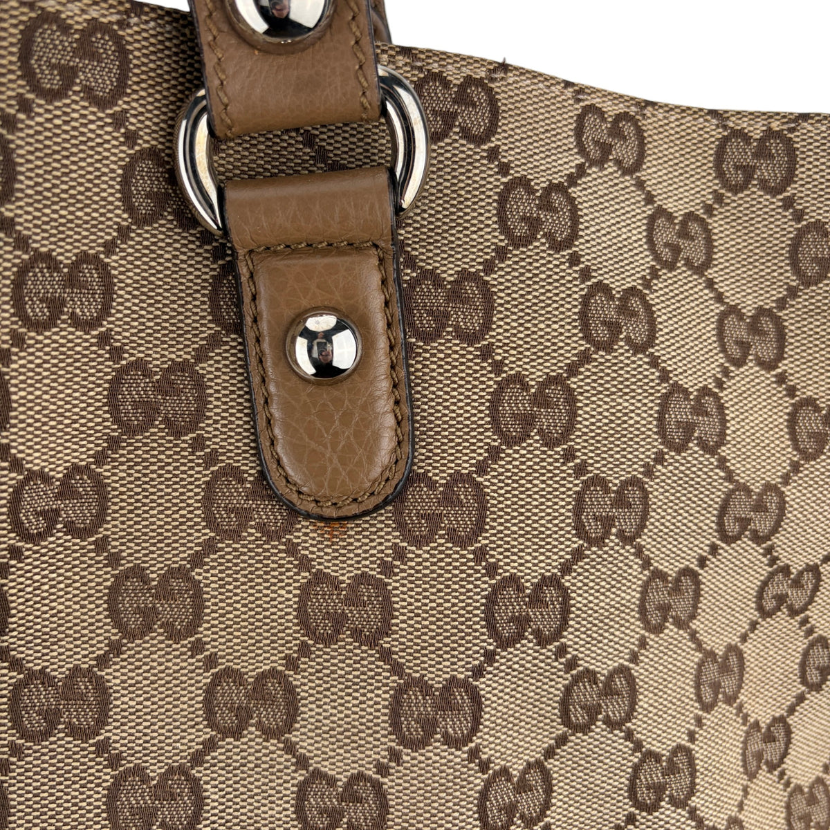 GUCCI MONOGRAM ABBEY BAG 