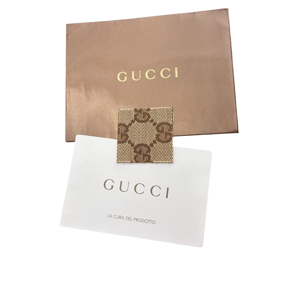 GUCCI MONOGRAM ABBEY BAG 