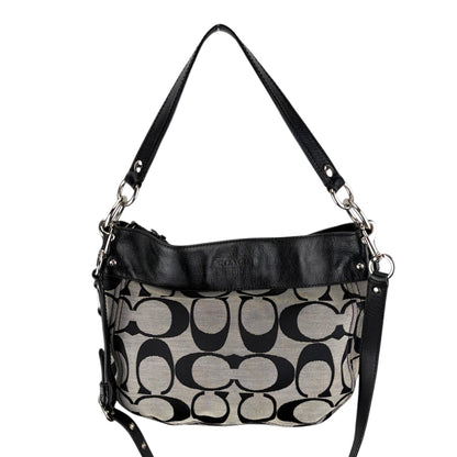 COACH SIGNATURE JACQUARD STRIPE BAG 