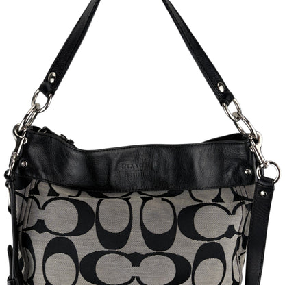 COACH SIGNATURE JACQUARD STRIPE BAG 