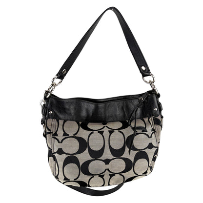 COACH SIGNATURE JACQUARD STRIPE BAG 