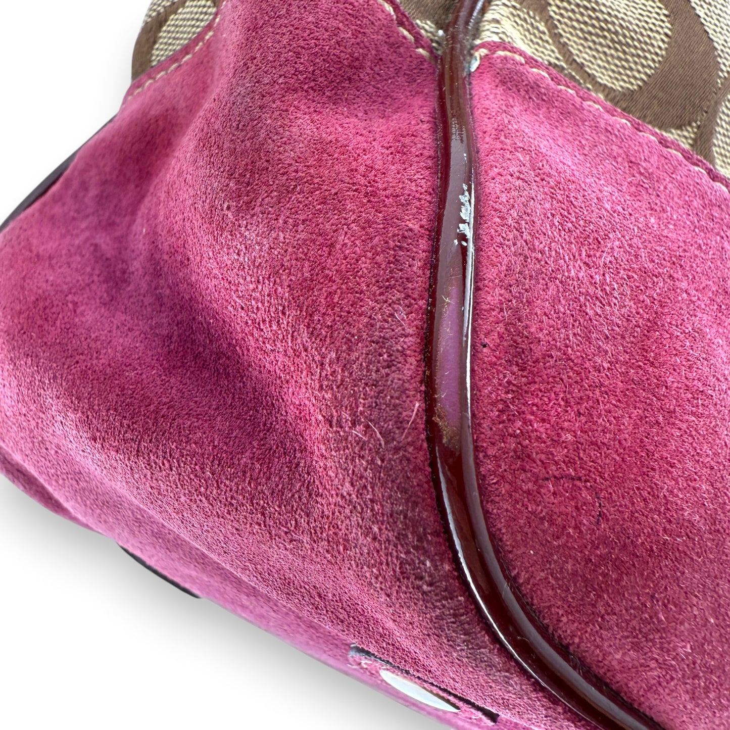 COACH SOHO PLEATED SIGNATURE TOTE 