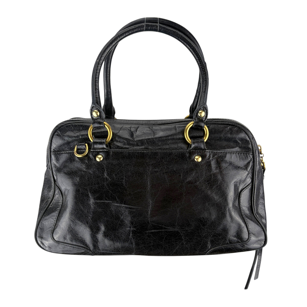COACH POPPY PUSHLOCK SATCHEL BAG