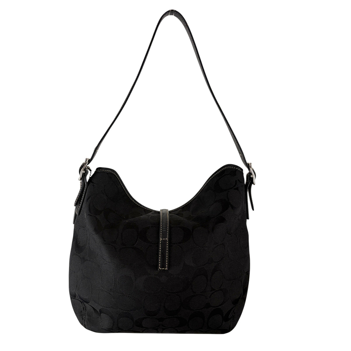 COACH HAMPTON CLIP SHOULDER BAG