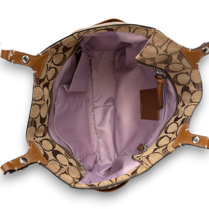 COACH SIGNATURE GALLERY TOTE BAG