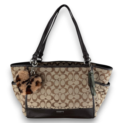 COACH SOHO PLEATED SIGNATURE TOTE 