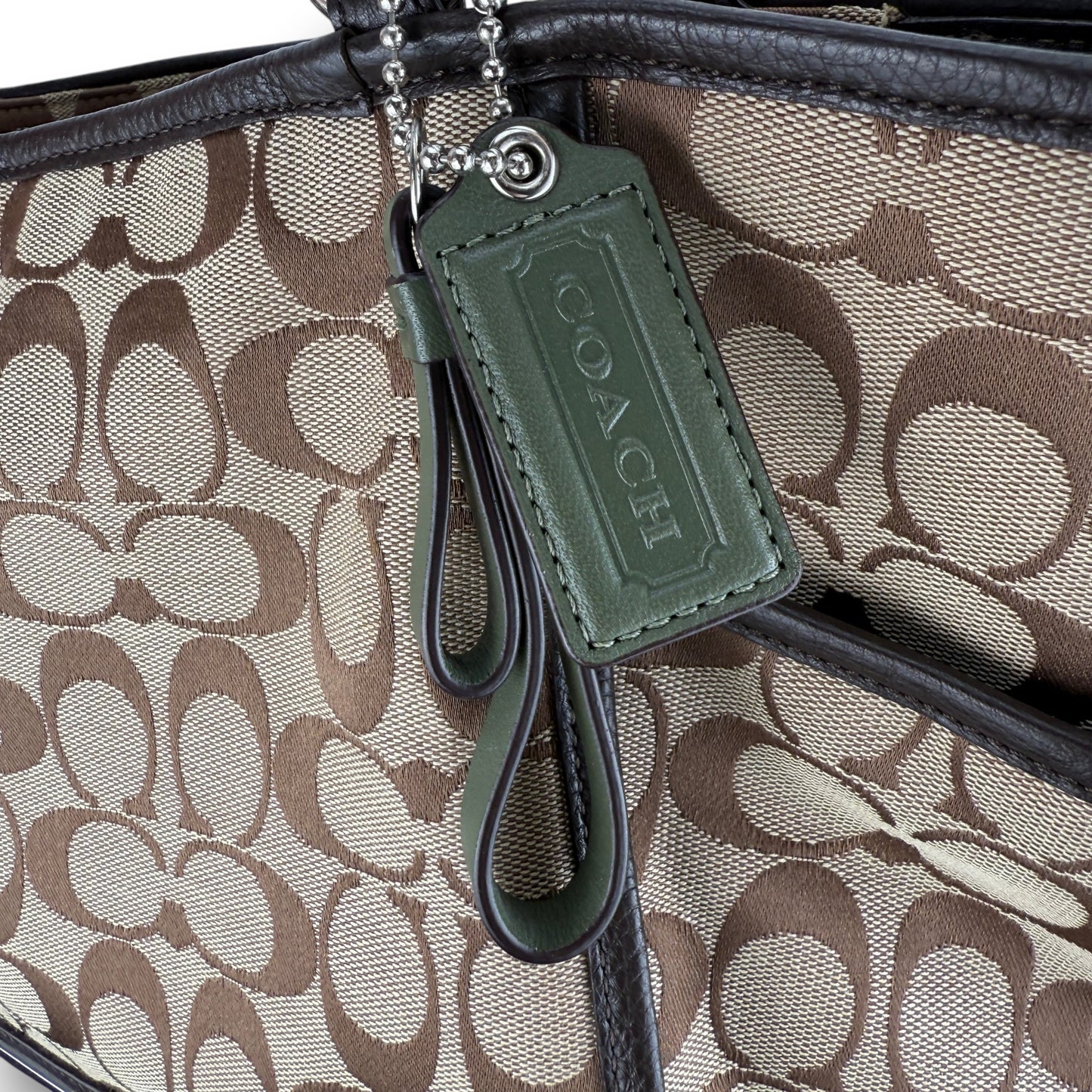 COACH SOHO PLEATED SIGNATURE TOTE 