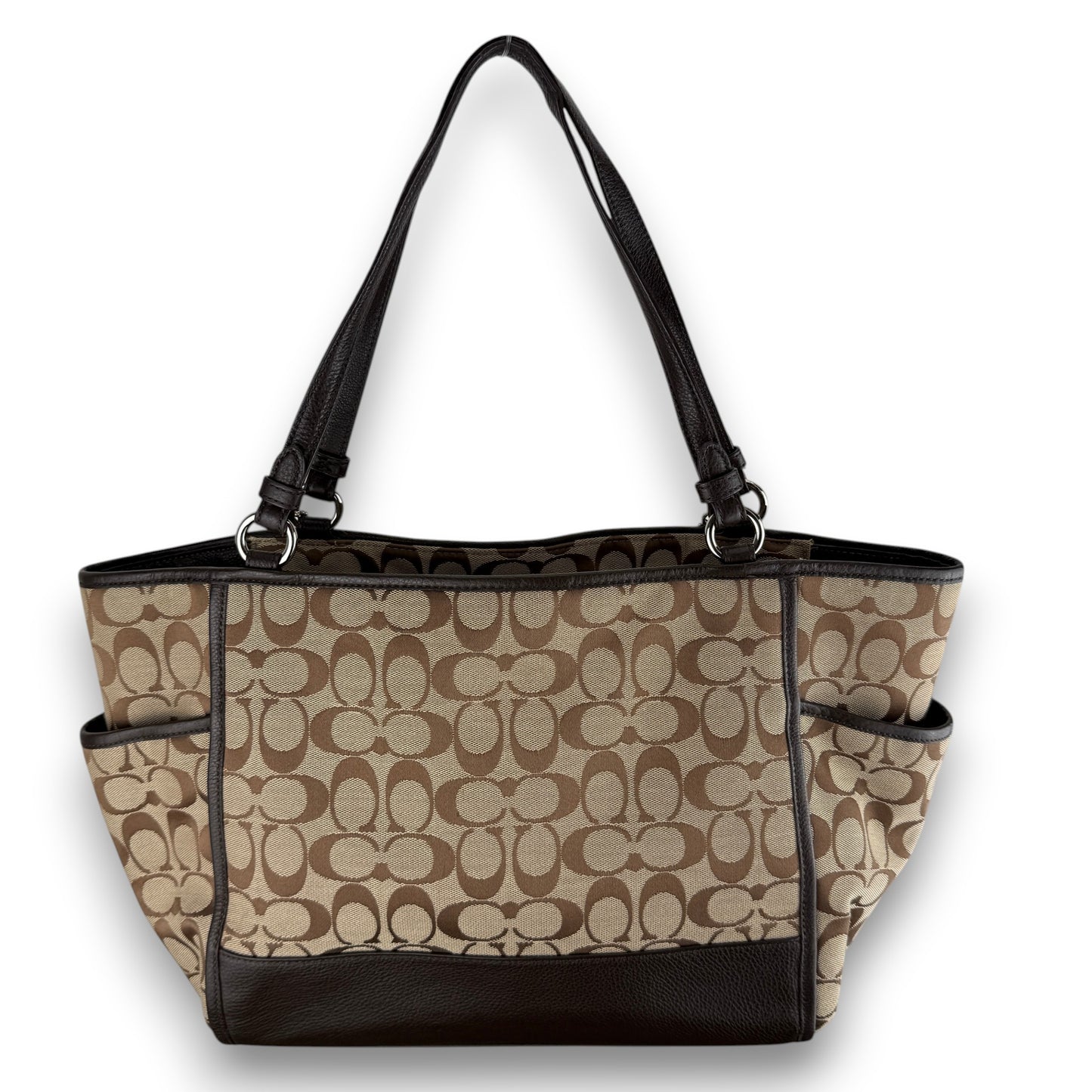 COACH SOHO PLEATED SIGNATURE TOTE 