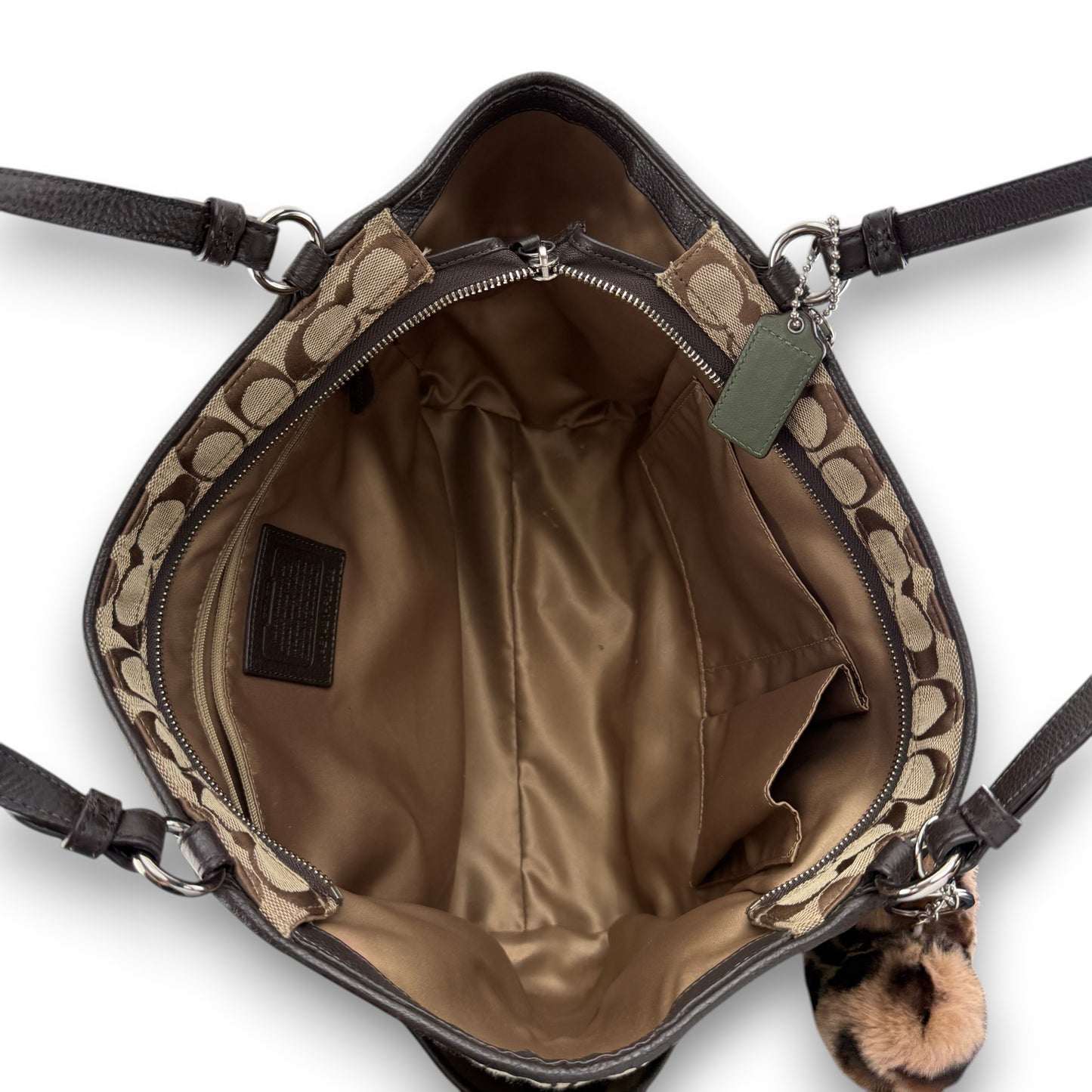 COACH SOHO PLEATED SIGNATURE TOTE 