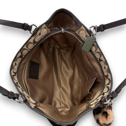 COACH SOHO PLEATED SIGNATURE TOTE 
