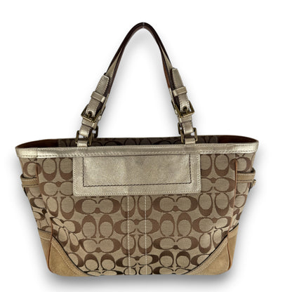 COACH SOHO PLEATED SIGNATURE TOTE 