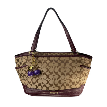 COACH SOHO PLEATED SIGNATURE TOTE 