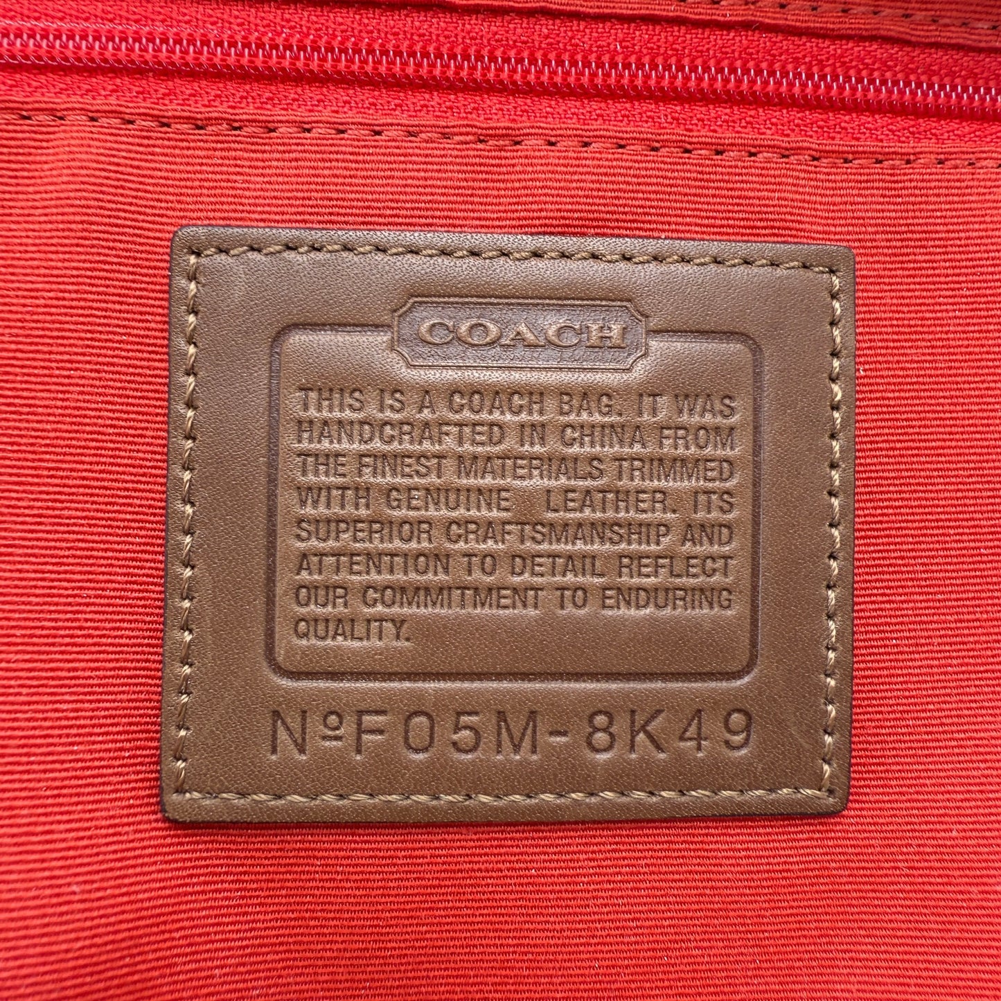 COACH SOHO PLEATED SIGNATURE TOTE 