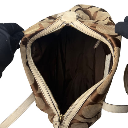 COACH SIGNATURE BOSTON BAG 