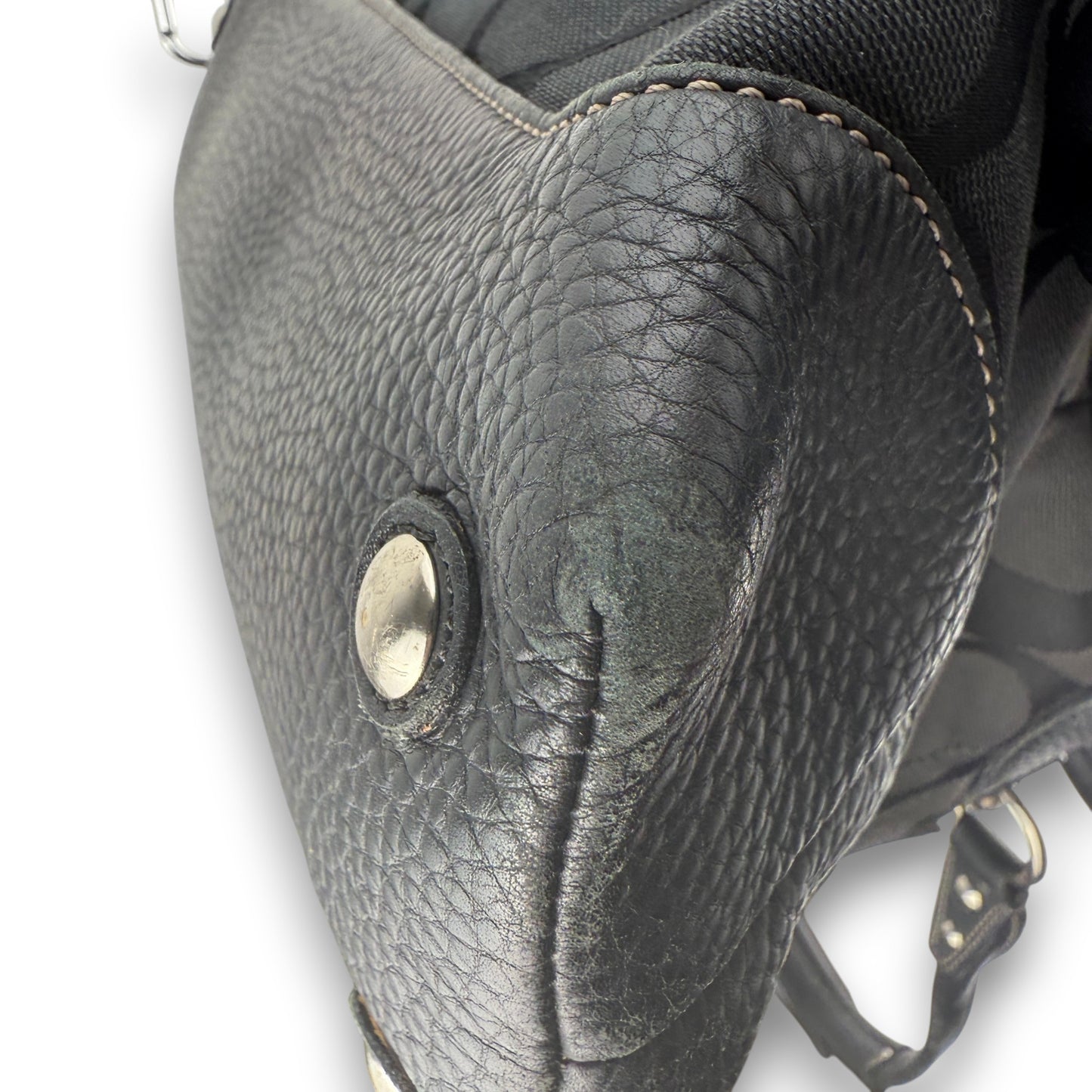 COACH SIGNATURE PENELOPE BLACK SHOULDER BAG