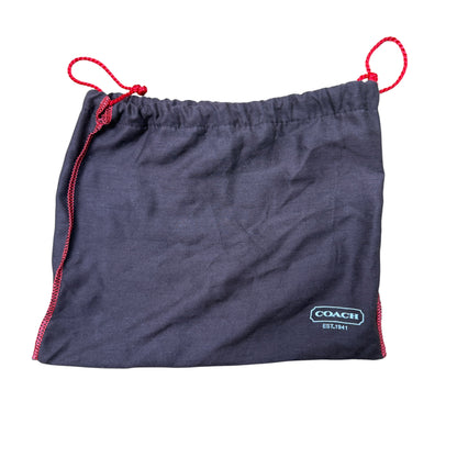 COACH SIGNATURE JACQUARD STRIPE BAG (LARGE) 