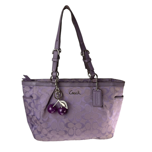 COACH SIGNATURE GALLERY TOTE BAG