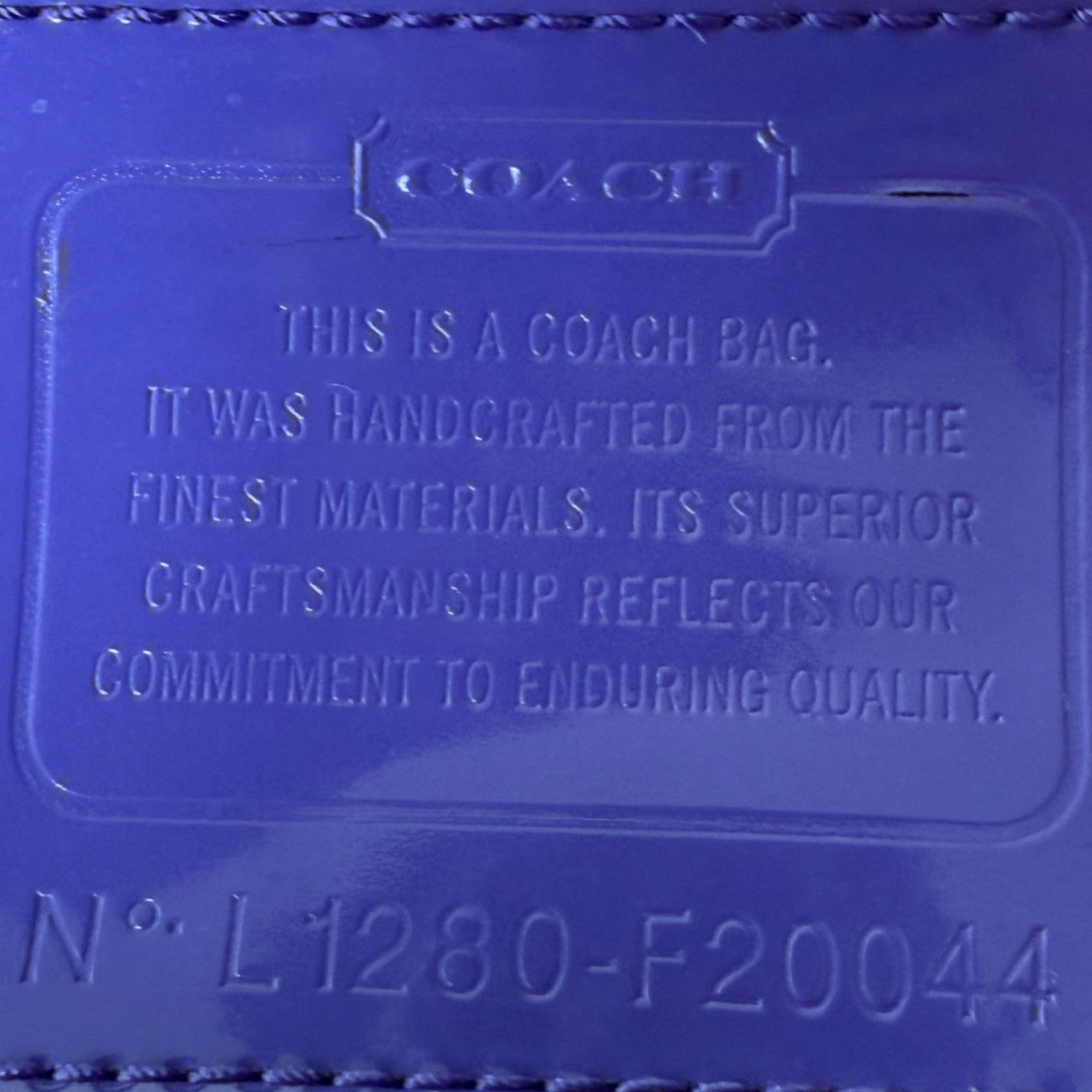 COACH POPPY 2WAY BAG GOLD 
