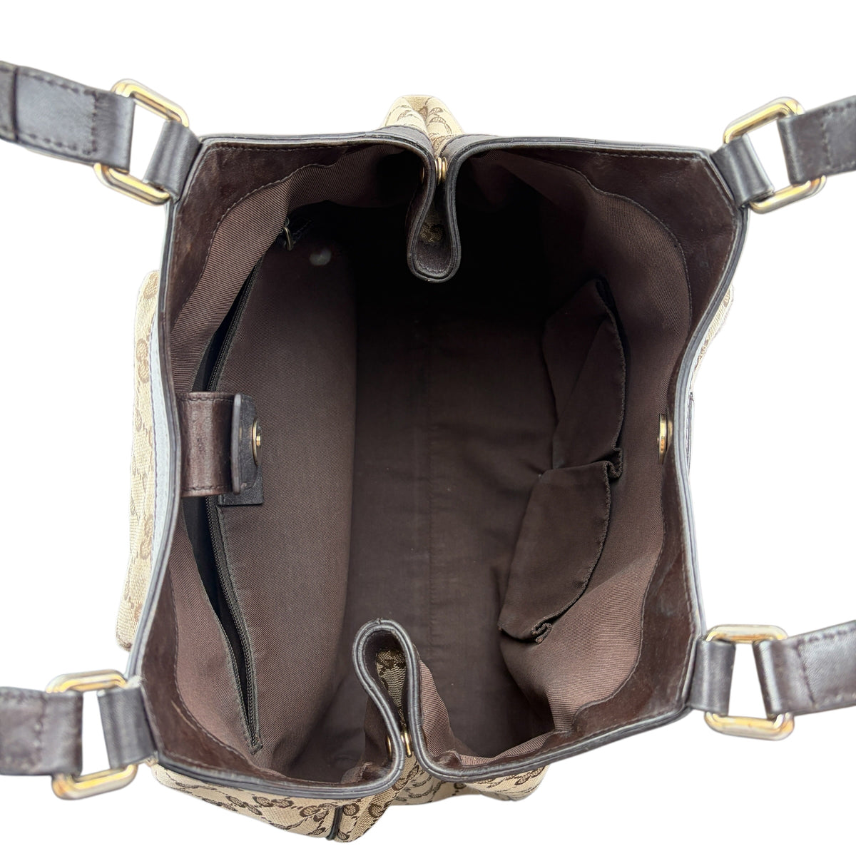 GUCCI MONOGRAM ABBEY BAG 