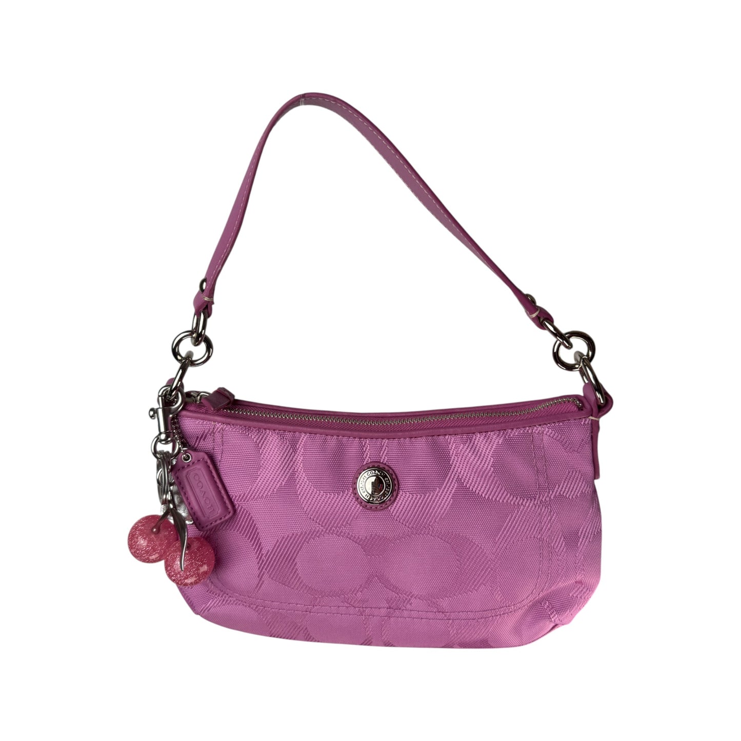 COACH SIGNATURE PINK 2WAY BAG
