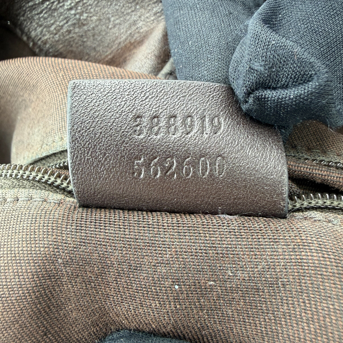 GUCCI MONOGRAM ABBEY BAG 