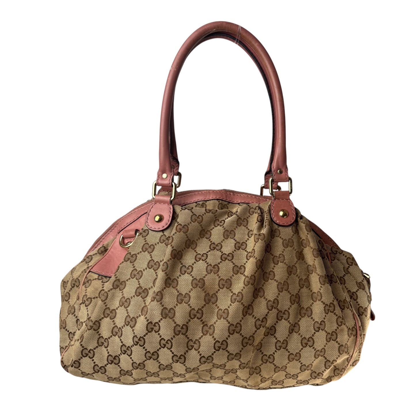 GUCCI GG MEDIUM SUKEY BOSTON BAG