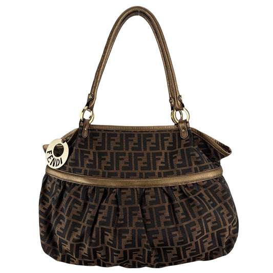 FENDI ZUCCA LARGE CHEF TOTE BAG