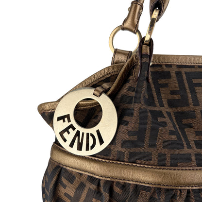 FENDI ZUCCA LARGE CHEF TOTE BAG
